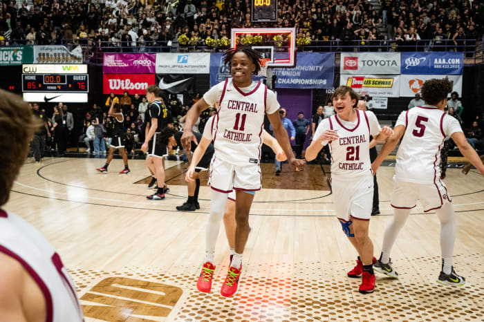 Central Catholic Roosevelt 6A Oregon boys basketball final 2024 Naji Saker-286